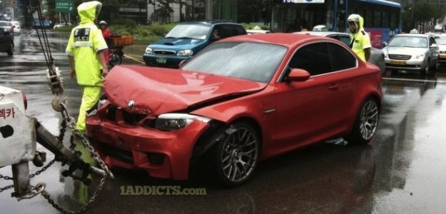 This makes you think: BMW 1 Series M Coupe involved in four crashes already